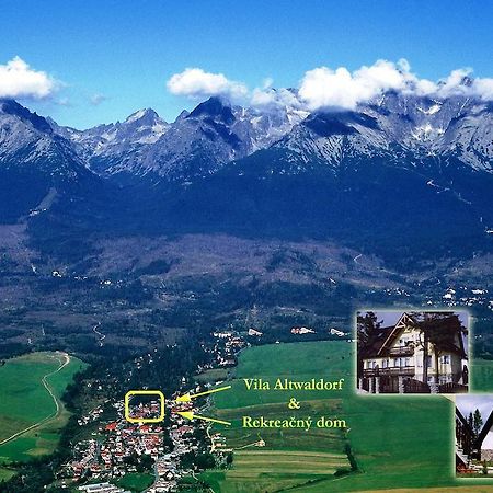 Rekreacny Dom Altwaldorf Vysoke Tatry Villa Stara Lesna Ngoại thất bức ảnh
