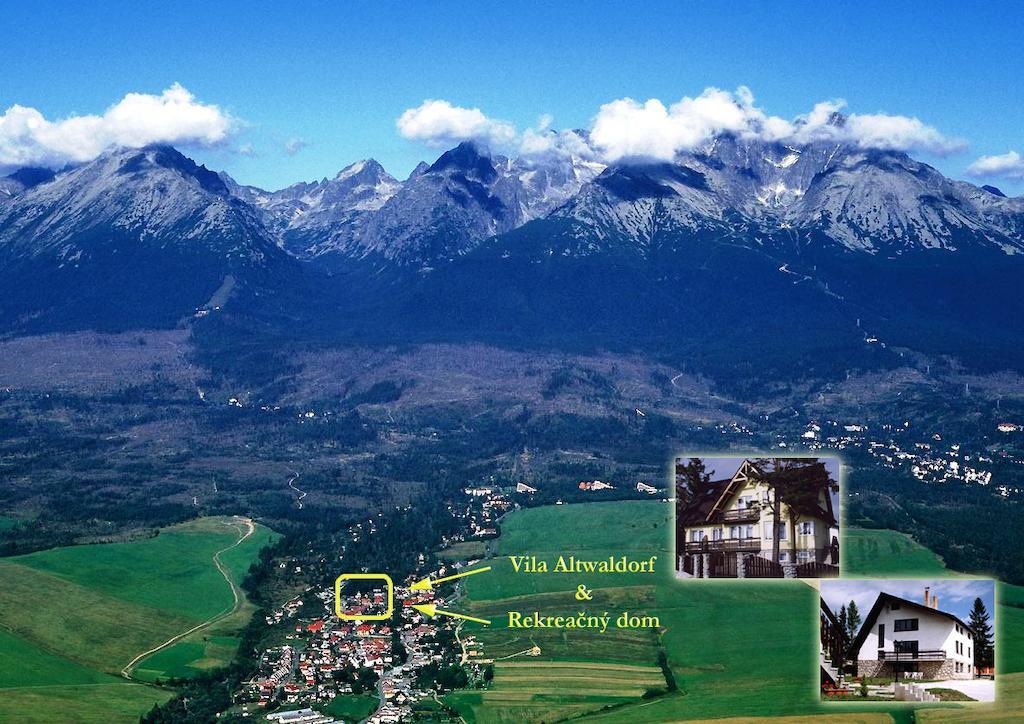 Rekreacny Dom Altwaldorf Vysoke Tatry Villa Stara Lesna Ngoại thất bức ảnh
